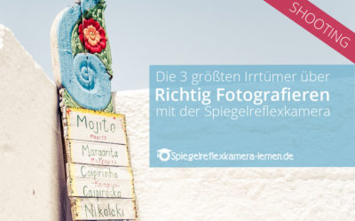 Richtig Fotografieren mit der Spiegelreflex (Teil 2 – KOS Zia)